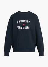 Favorite Grandma Heart Logo Sweatshirt