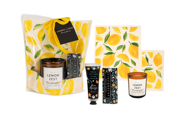 4 piece Lemon Gift Set Driftless Studios