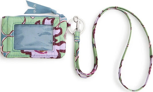 Vera Bradley Lanyard Reflecting Lilly Pads