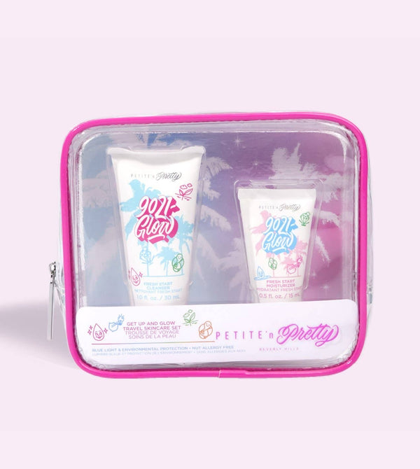 Petite 'n Pretty - Get Up and Glow Travel Skincare Set