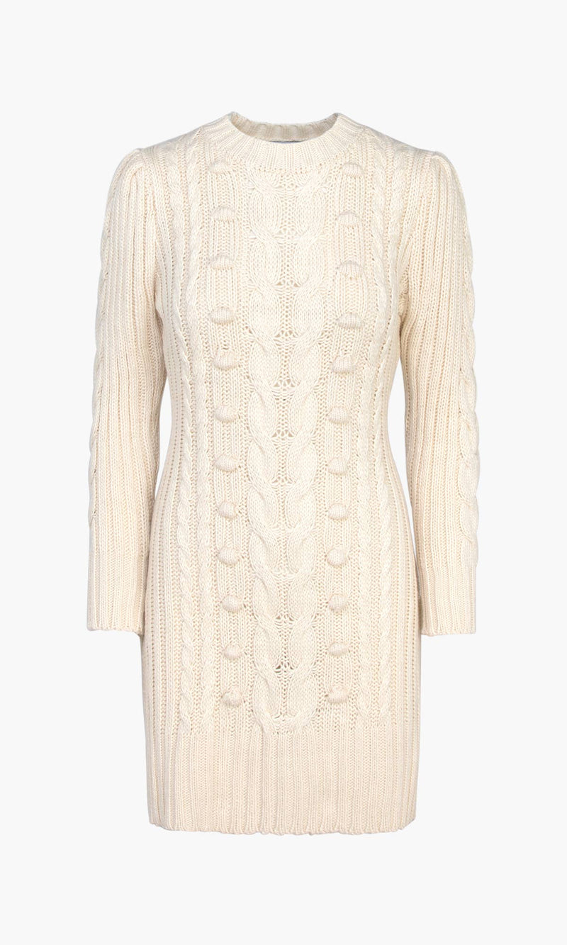 Greya Cable Knit Sweater Dress - Kindred and Crew