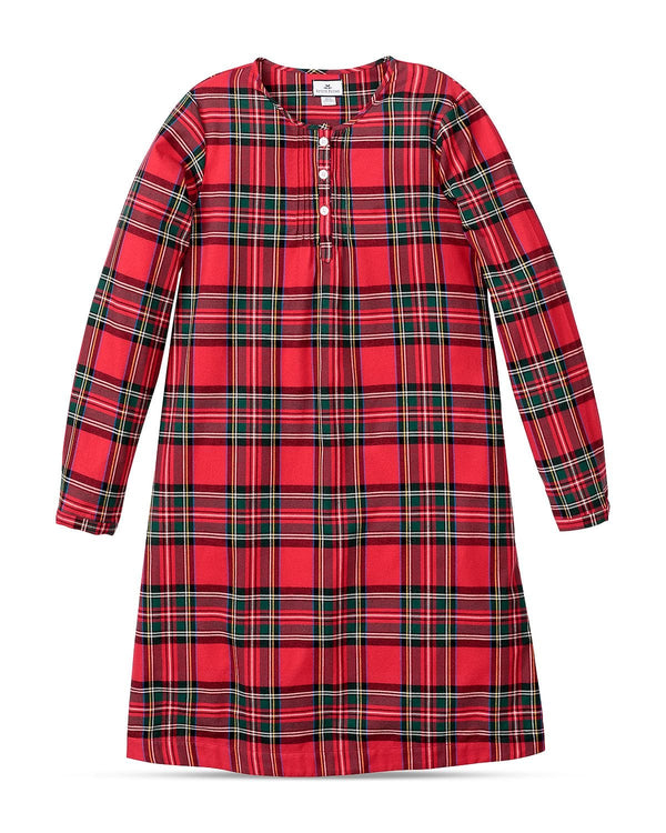Women's flannel nightgown, Imperial Tartan freeshipping - Kindred & Crew