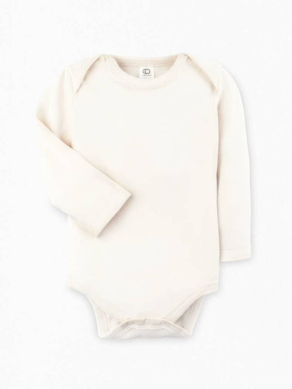 Colored Organics - Long Sleeve Classic Bodysuit - Natural Colored Organics