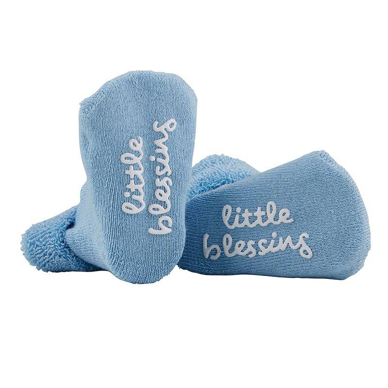 - Little Blessing Blue Socks