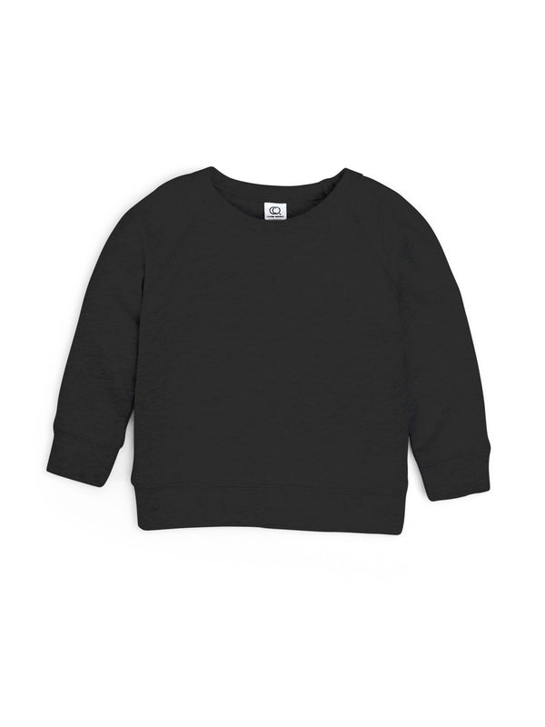 Colored Organics - Unisex Brooklyn Pullover - Black Colored Organics