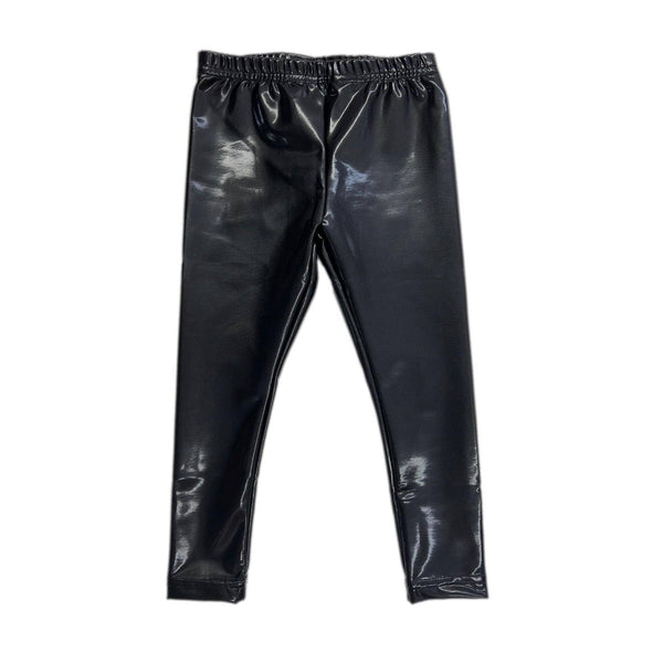 Girls Faux Leather Pants