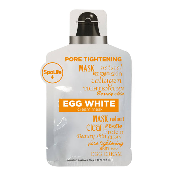 My Spa Life - Pore Tightening Egg White Cream Mask - single My Spa Life