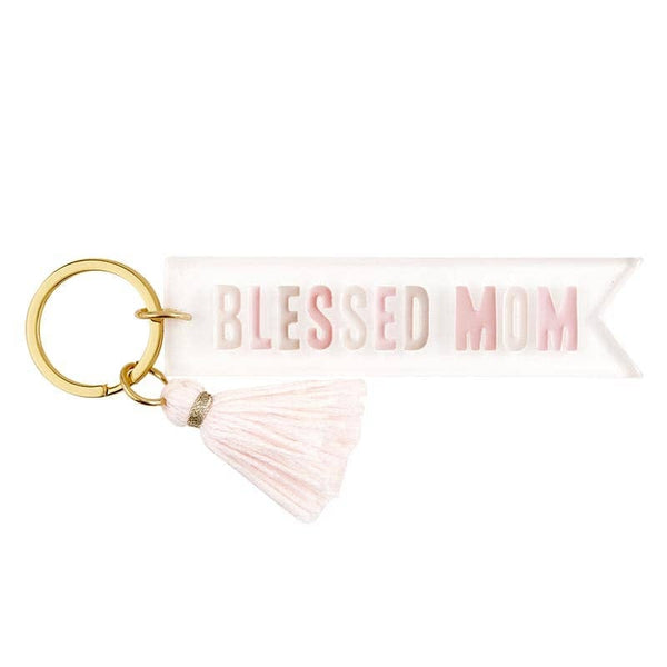 Acrylic Keychain-Blessed Mom Stephan Baby by Creative Brands