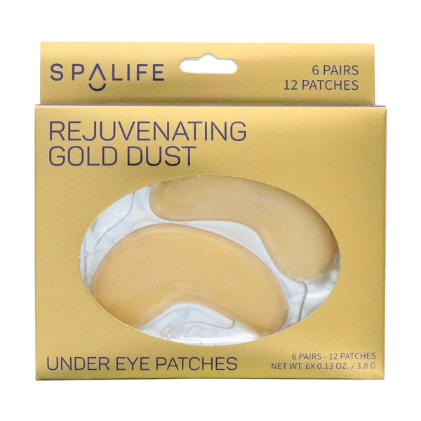 My Spa Life - Gold Dust Under Eye Patches - 6 Pack My Spa Life