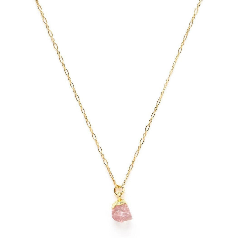 Women's Rose Quartz Gemstone Necklaces