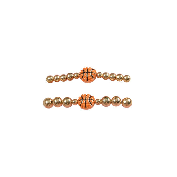 Basketball Mini Me Matching Bracelets