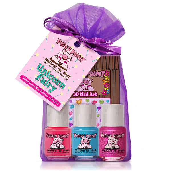 Piggy Paint - 0.25 oz. Unicorn Fairy Polish Set Piggy Paint