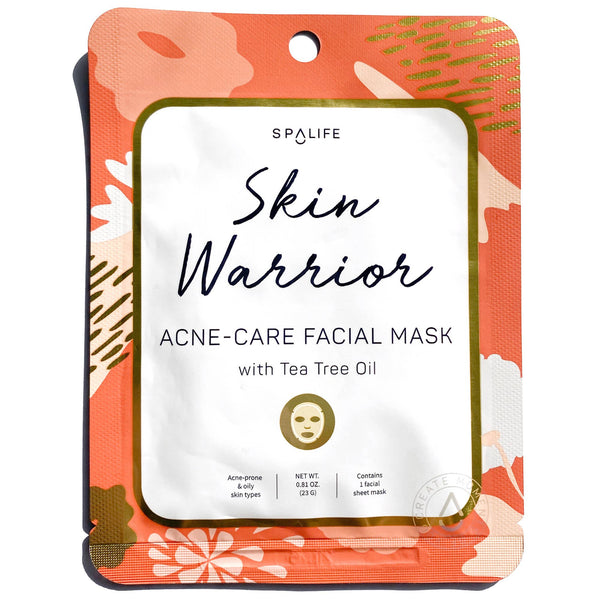 My Spa Life - Skin Warrior Acne-Care Facial Mask with Tea Tree Oil My Spa Life