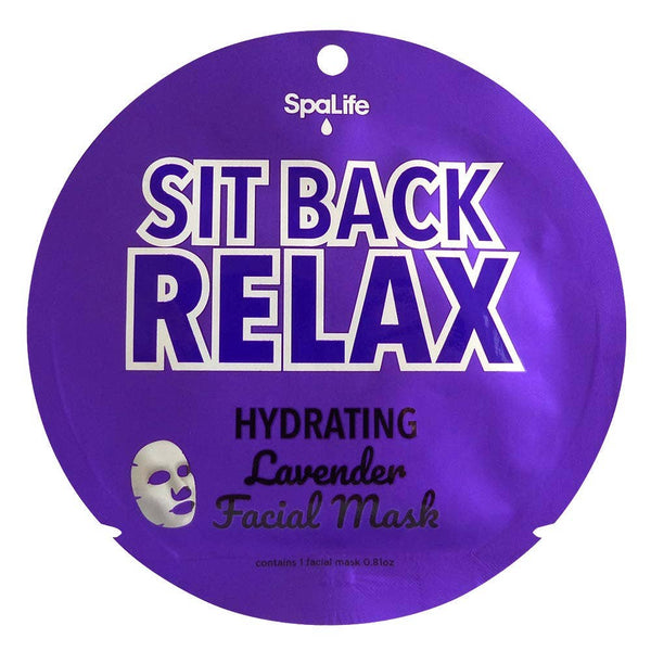 My Spa Life - Sit back and Relax Hydrating Lavender Facial Mask My Spa Life