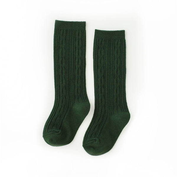 Little Stocking Co. - Forest Green Knee High Socks