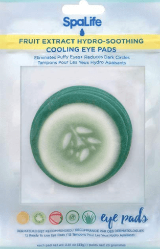 My Spa Life - Cucumber Soothing Spa Cooling Eye Pads - 12 Pads My Spa Life