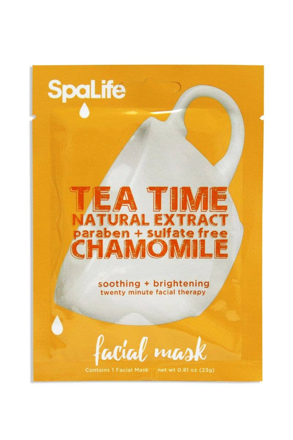 My Spa Life - Tea Time Natural Extract Chamomile Facial Mask My Spa Life