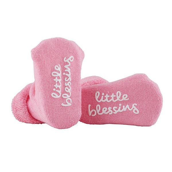 - Little Blessing Pink Socks