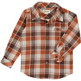 Atwood Rust Multi Woven Shirt