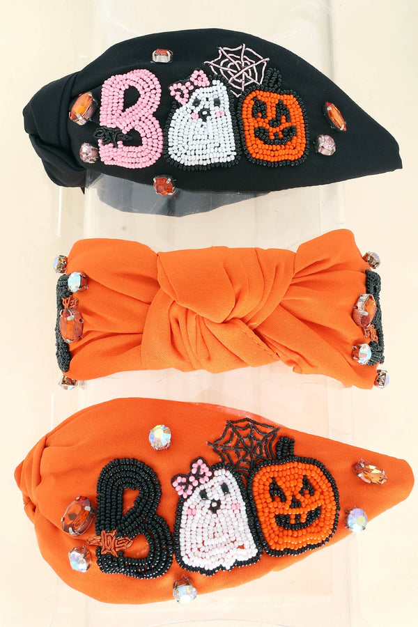 Boo Hallowen Knotted Headbands SP Sophia Collection