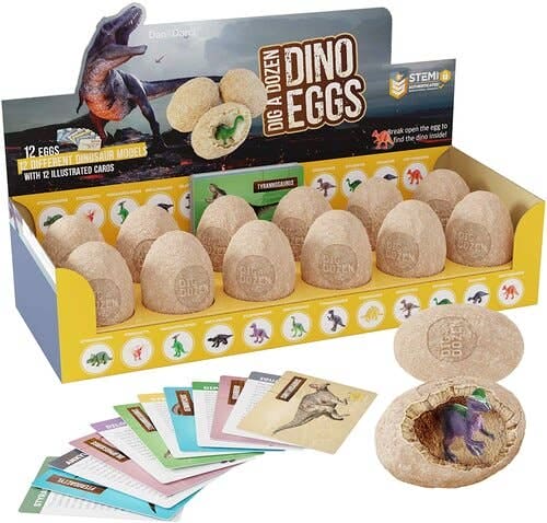 - Dig a Dozen Dino Eggs Kit