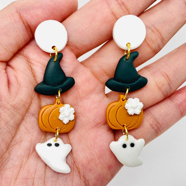 Halloween Clay Earrings Mio Queena