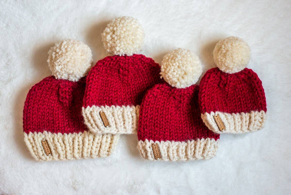 Knits and Pups - Santa Beanie Knits and Pups