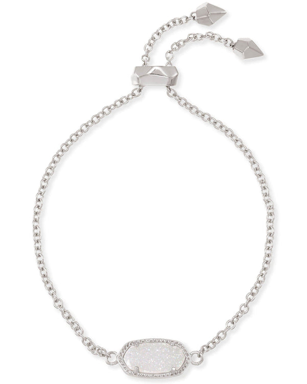 Elaina Delicate Chain Bracelet Rhodium